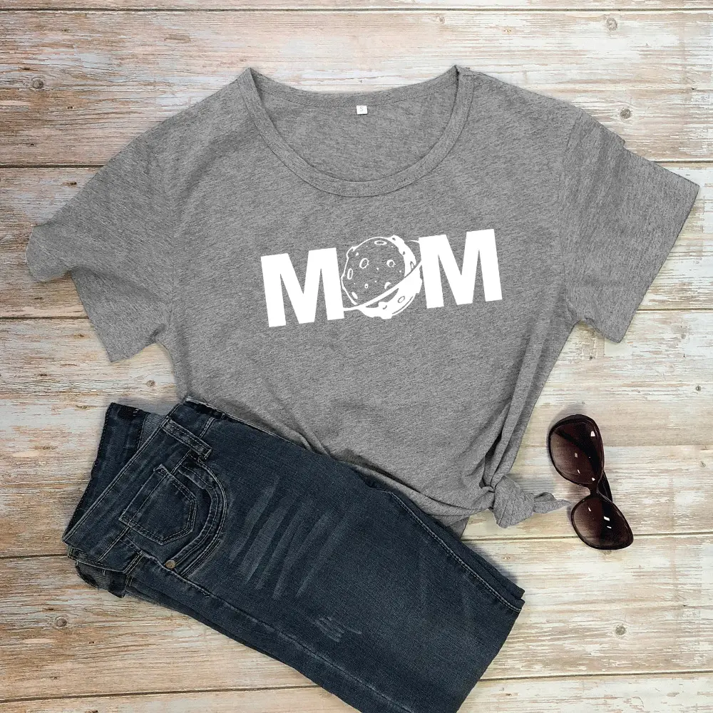 MOM Space T-Shirt Yellow Short Sleeve - Image 10