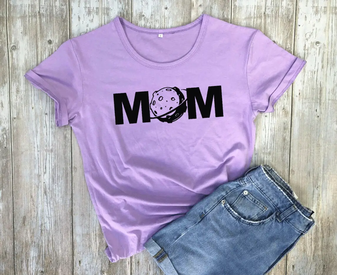 MOM Space T-Shirt Yellow Short Sleeve - Image 8