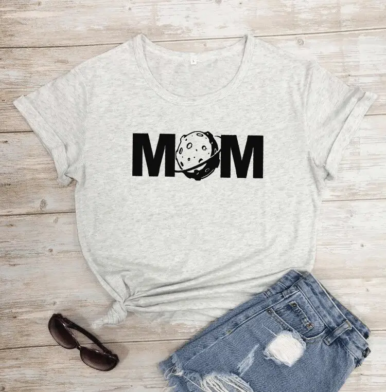 MOM Space T-Shirt Yellow Short Sleeve - Image 9