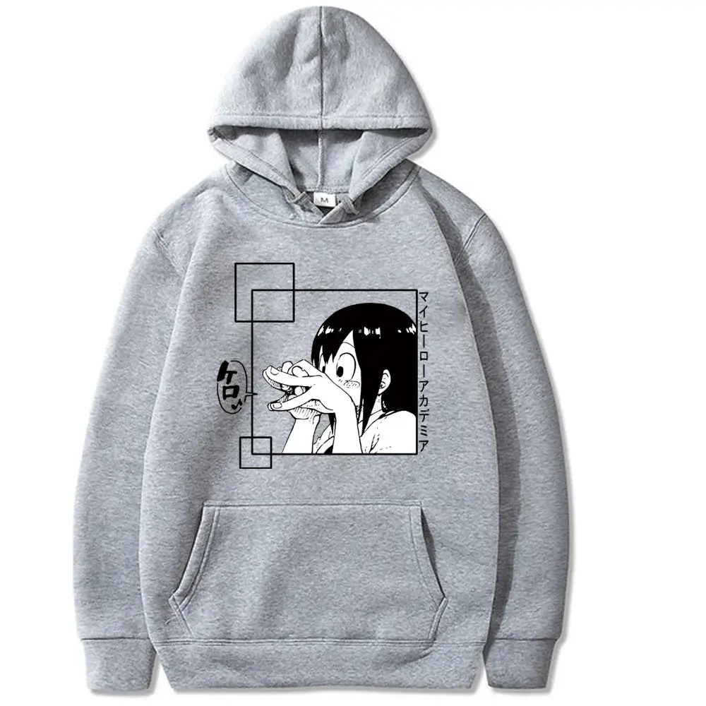 Men's Red My Hero Academia Hooded Sweatshirt - Image 4
