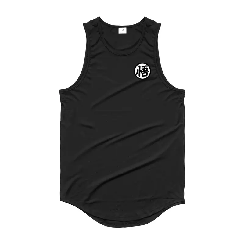 Men's White Sleeveless Waistcoat Vest Summer Training - Image 3