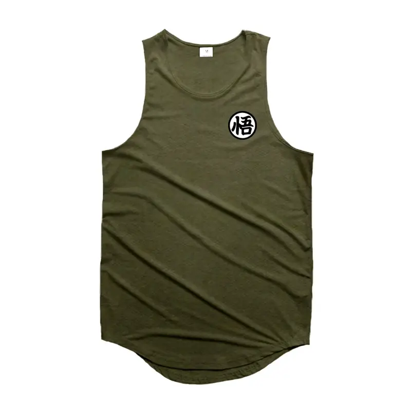 Men's White Sleeveless Waistcoat Vest Summer Training - Image 4