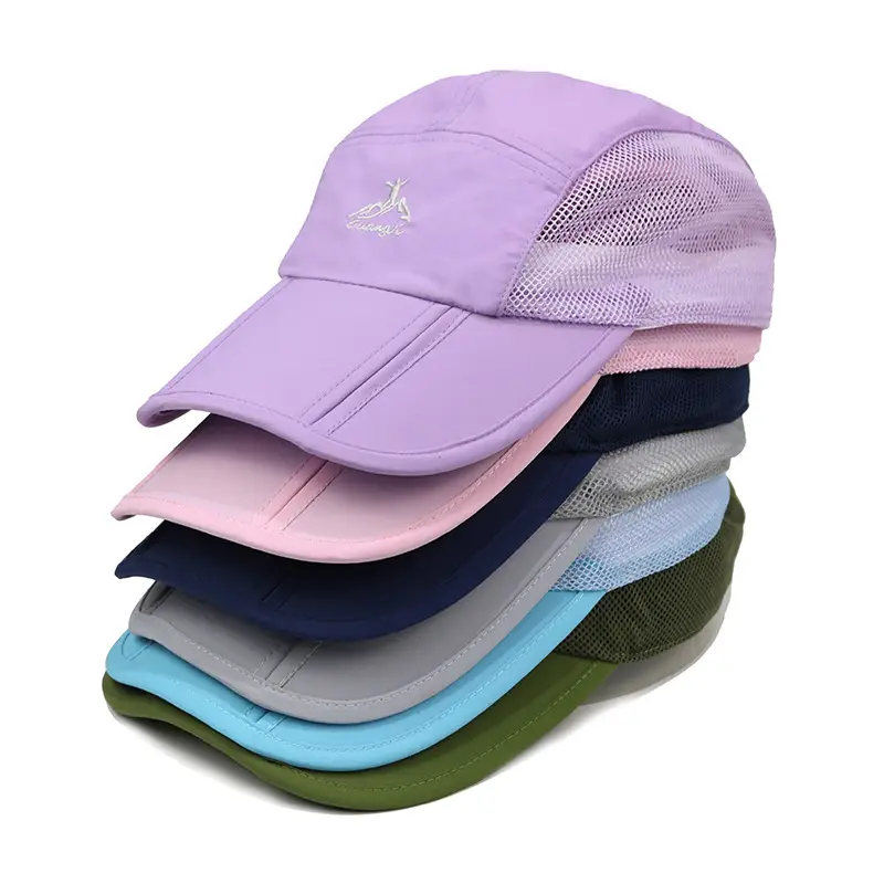 Outdoor Hiking Hat Green Grey Ice Feel Adult - Image 13