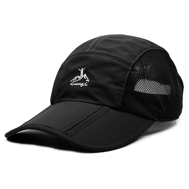 Outdoor Hiking Hat Green Grey Ice Feel Adult - Image 2