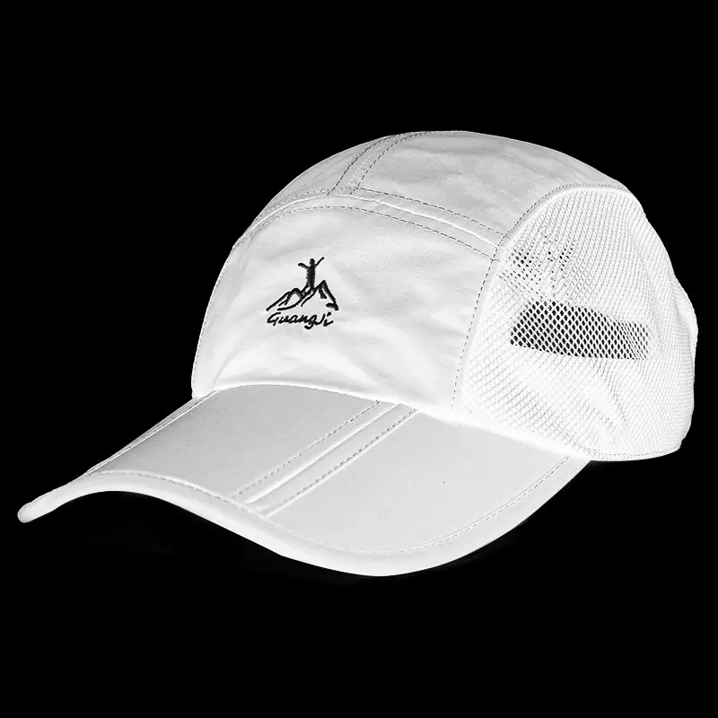 Outdoor Hiking Hat Green Grey Ice Feel Adult - Image 3