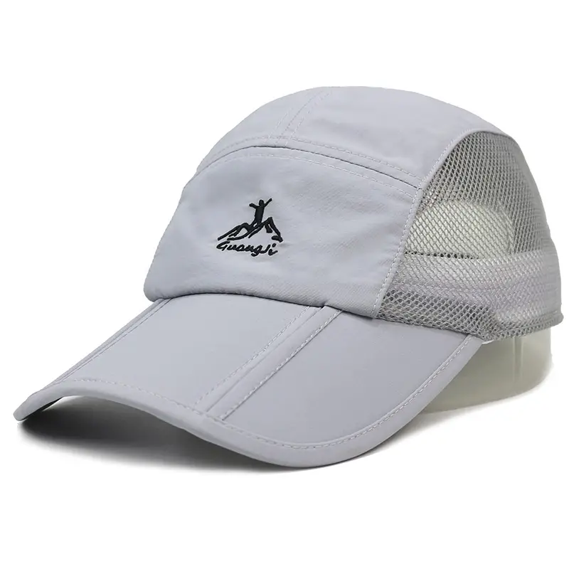 Outdoor Hiking Hat Green Grey Ice Feel Adult - Image 5