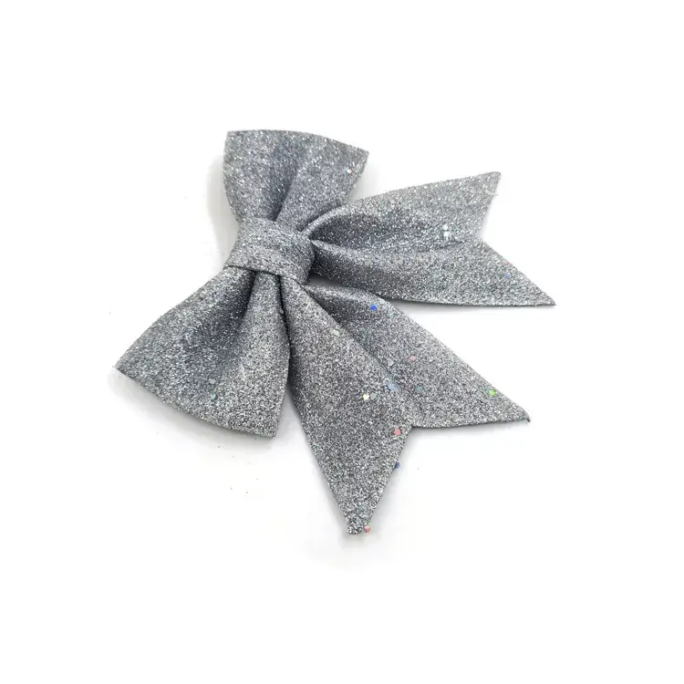 Sparkly Pink Bow Christmas Tree Decor — feature 22