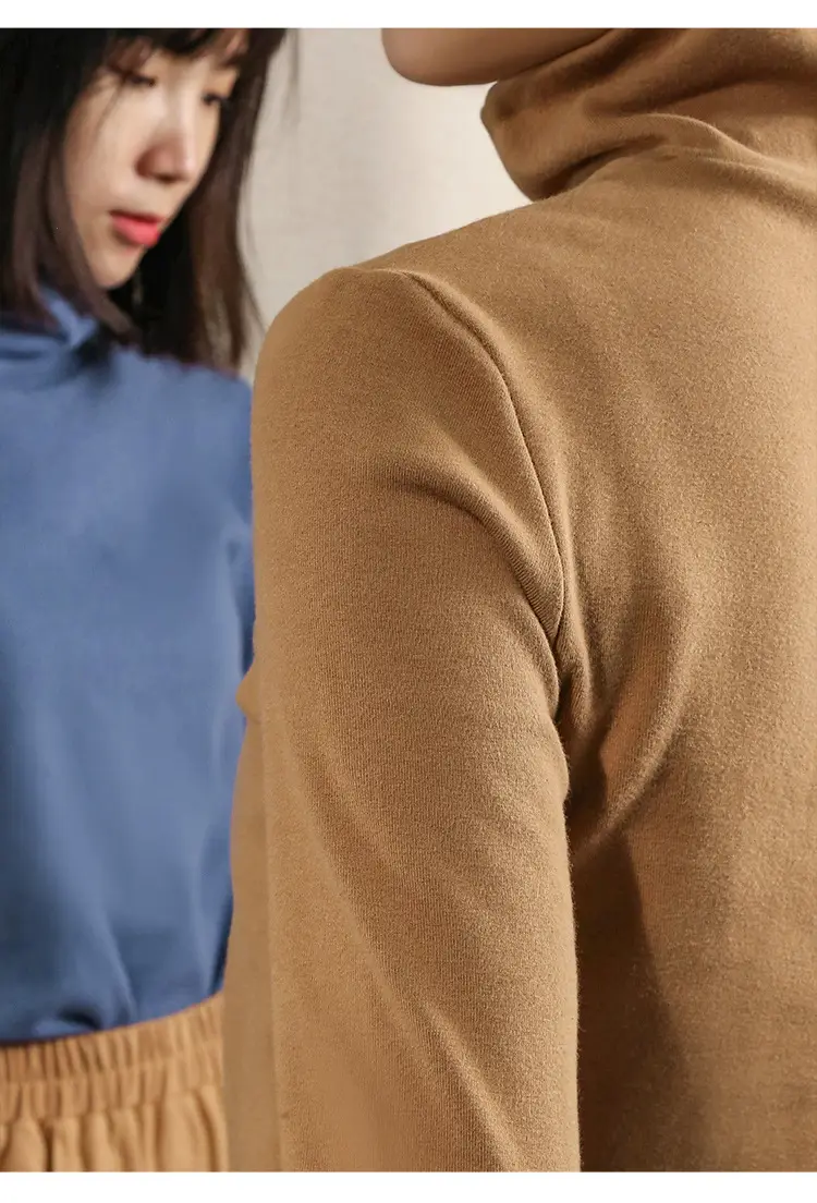 Women's Premium High-Neck Puffer Jacket Beige — feature 12