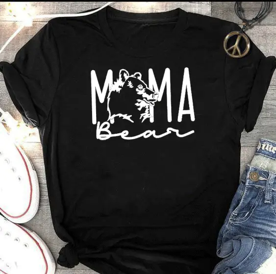 Pink Mom Design T-Shirt Short Sleeve 2020 - Image 2