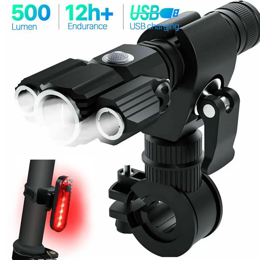 3LED Aircraft Shaped Flashlight Black - Image 9