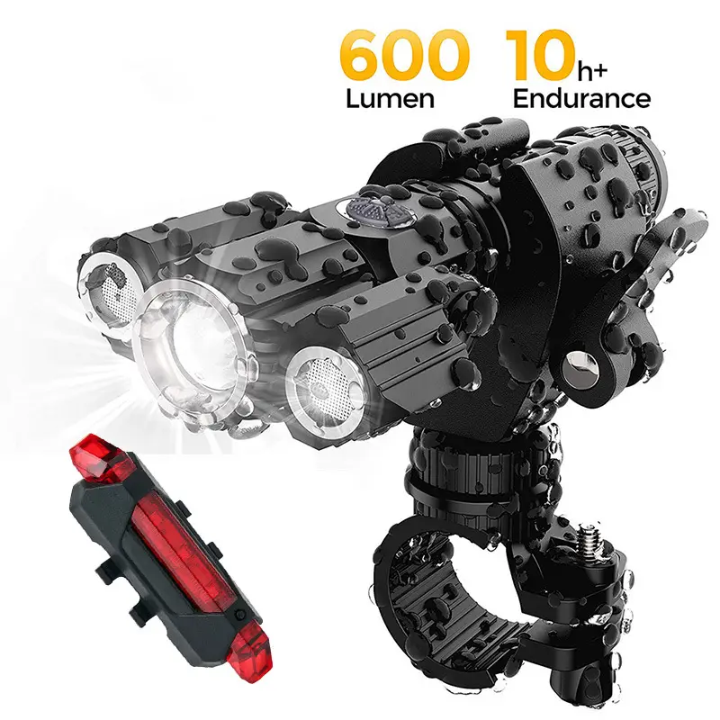 3LED Aircraft Shaped Flashlight Black — feature 10