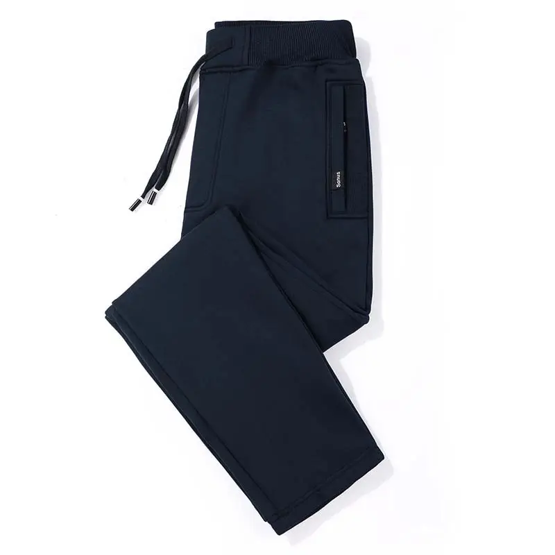 Men's Grey Open Placket Sports Pants Large - Image 4
