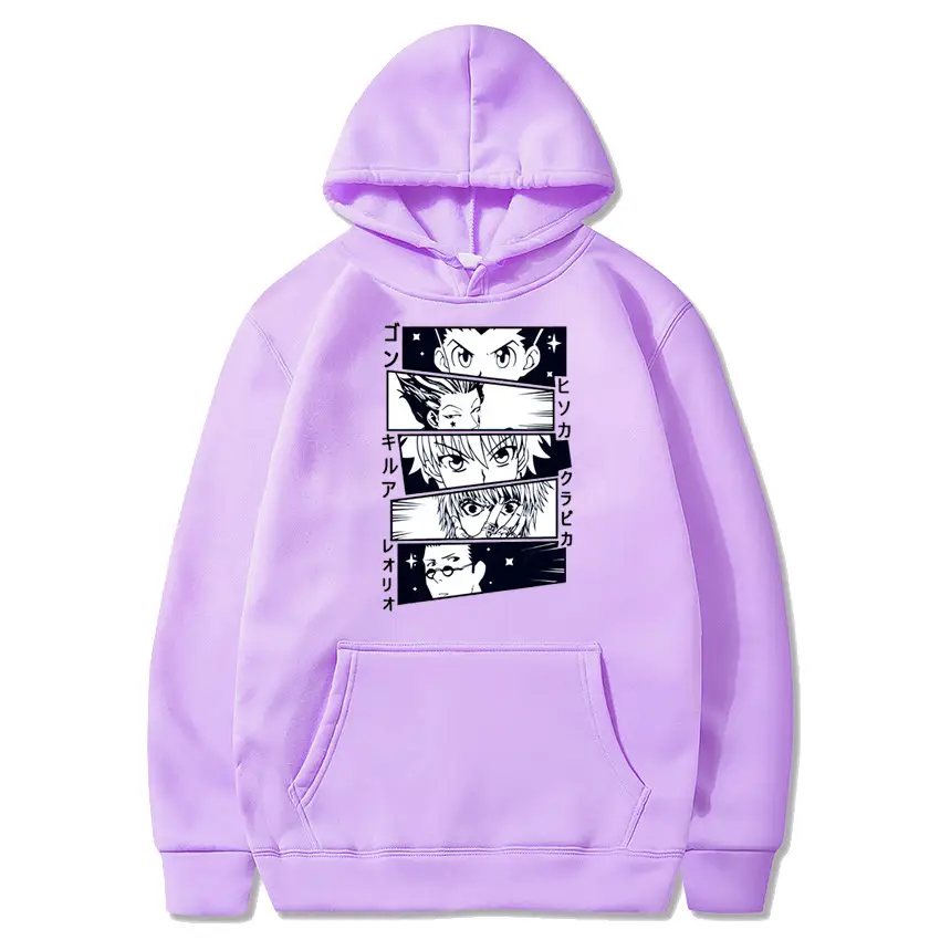 Blue Full-Time Hooded Hoodie with Full Graphic Print