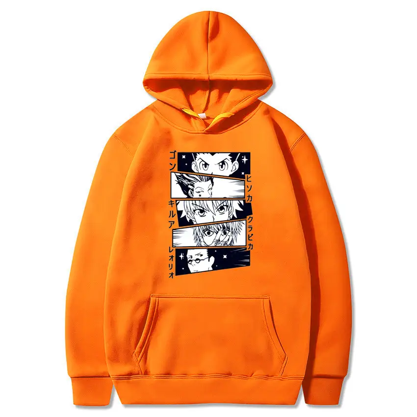 Blue Full-Time Hooded Hoodie with Full Graphic Print