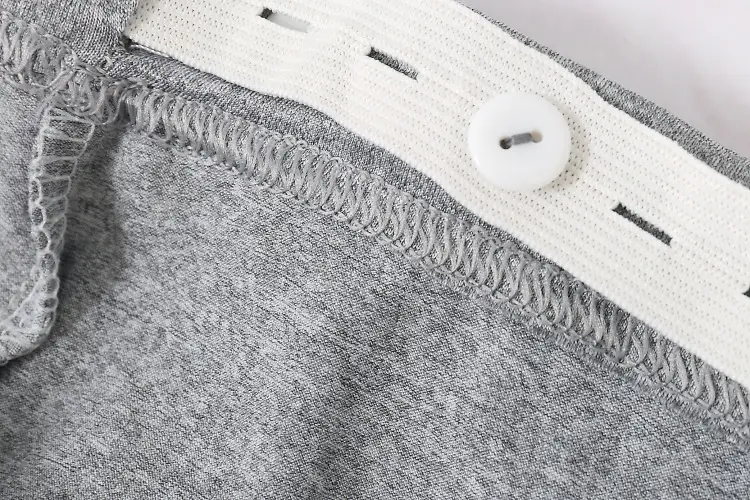 Maternity Belly Support Pants Black Grey Adjustable Leggings — feature 13
