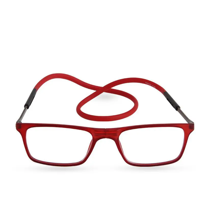 magnetic neck reading glasses TR90 reading glasses telescopic sleeve anti-drop middle-aged and elderly men and women anti-blue light - Image 10