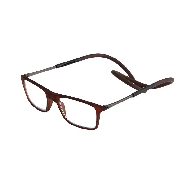 magnetic neck reading glasses TR90 reading glasses telescopic sleeve anti-drop middle-aged and elderly men and women anti-blue light - Image 5