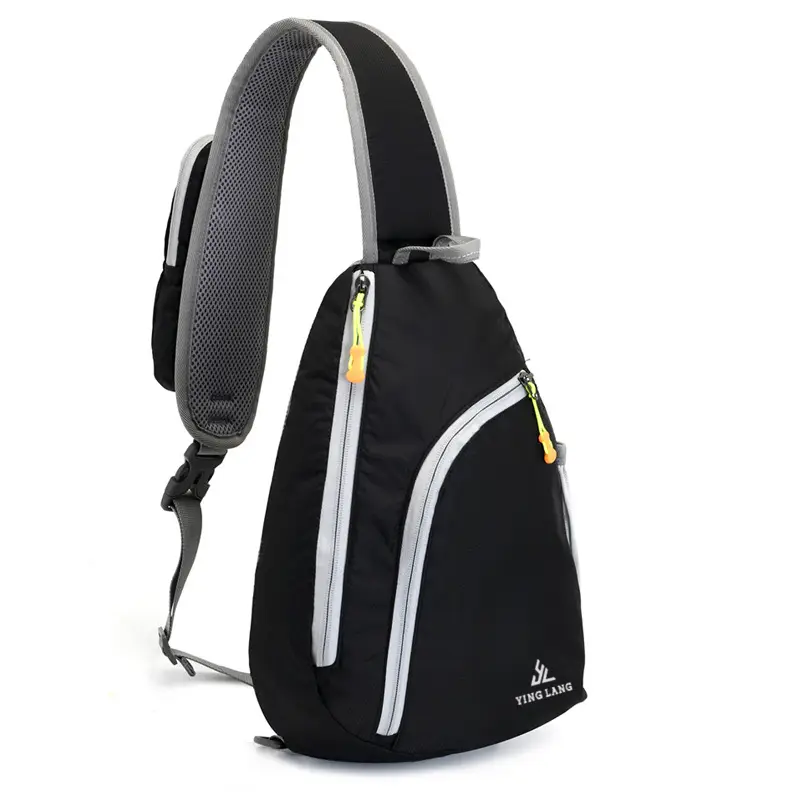 Men's Waterproof Crossbody Bag Green Multi-Functional Travel - Image 3