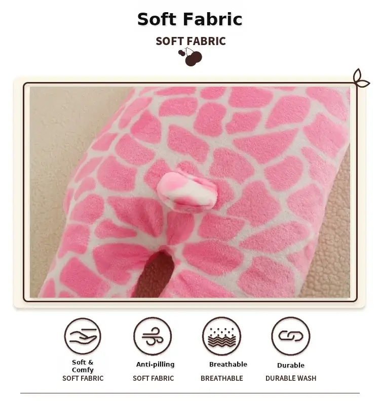 Pink Rabbit-Eared Baby Sleeping Bag Split Leg Swaddle — feature 37