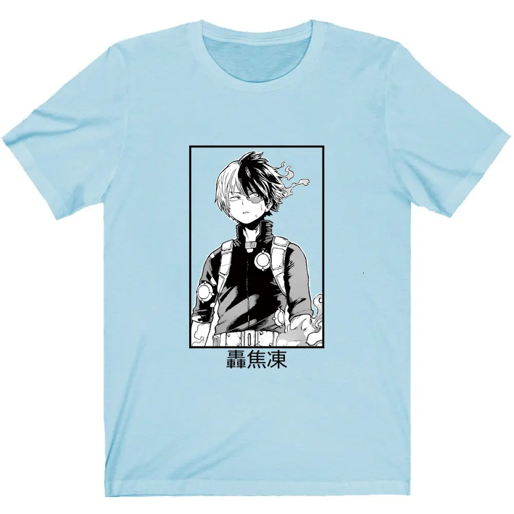 BOKU My Hero College Men's Black T-Shirt with Character Print - Image 5