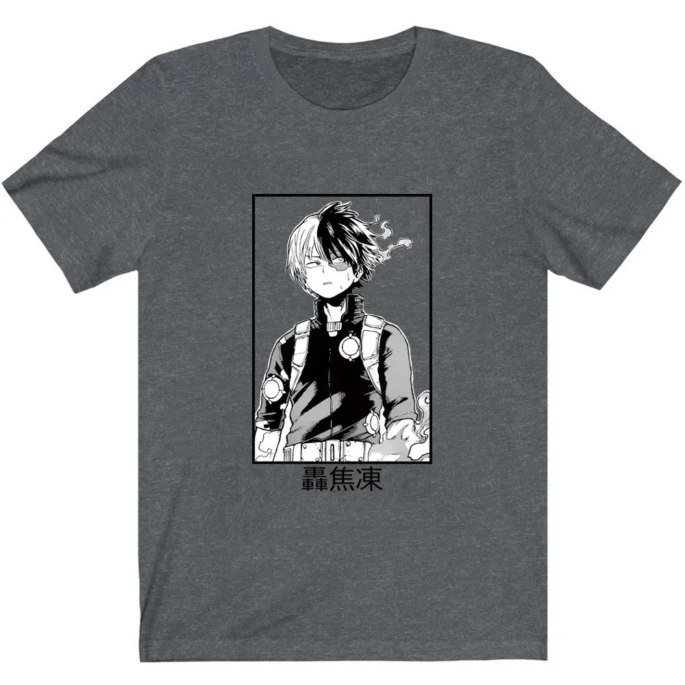 BOKU My Hero College Men's Black T-Shirt with Character Print - Image 3