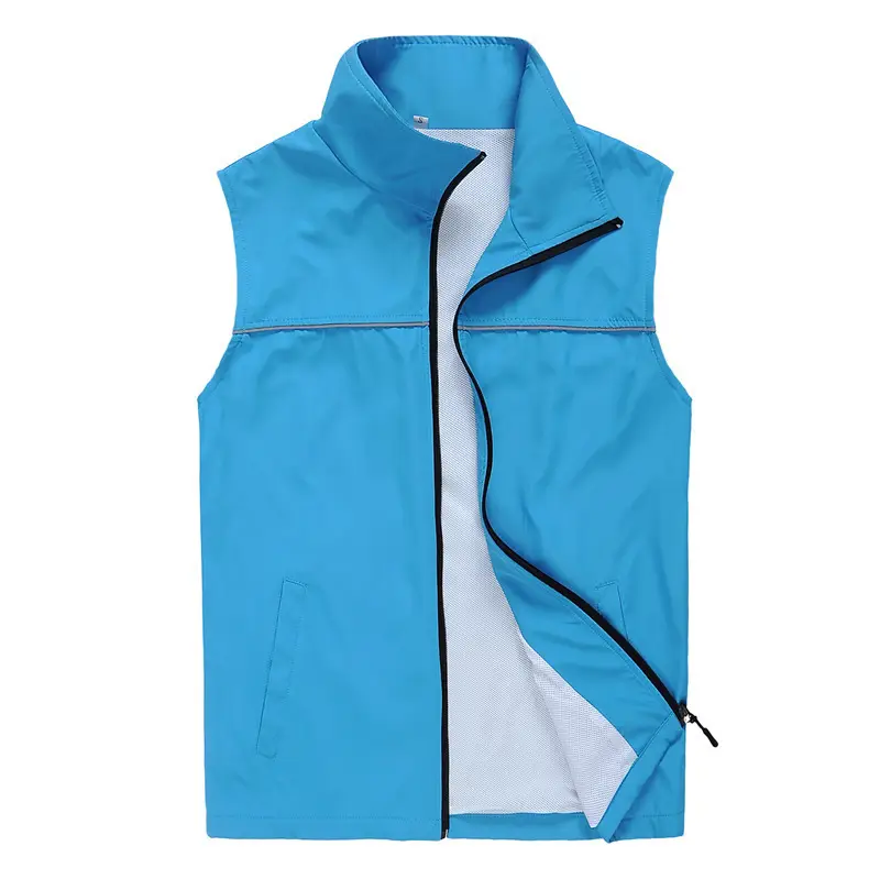 Red Chinese Volunteers Reflective Vest Vest Outdoor Advertising Vest