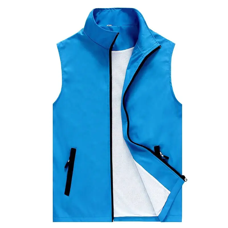 Red Chinese Volunteers Reflective Vest Vest Outdoor Advertising Vest