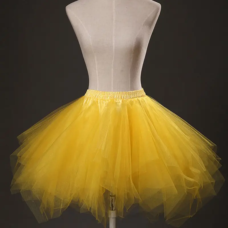 Pink Tulle Half-Length Tutu Skirt for Women - Image 12