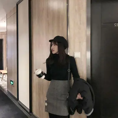 Women's Knitted Turtleneck Sweater Outerwear — feature 10