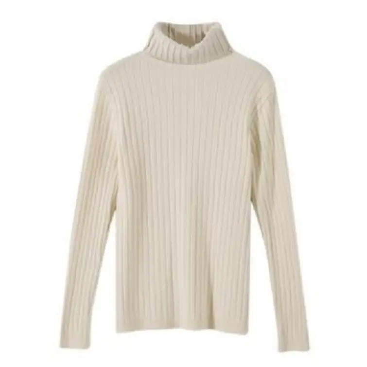 Women's Knitted Turtleneck Sweater Outerwear — feature 4