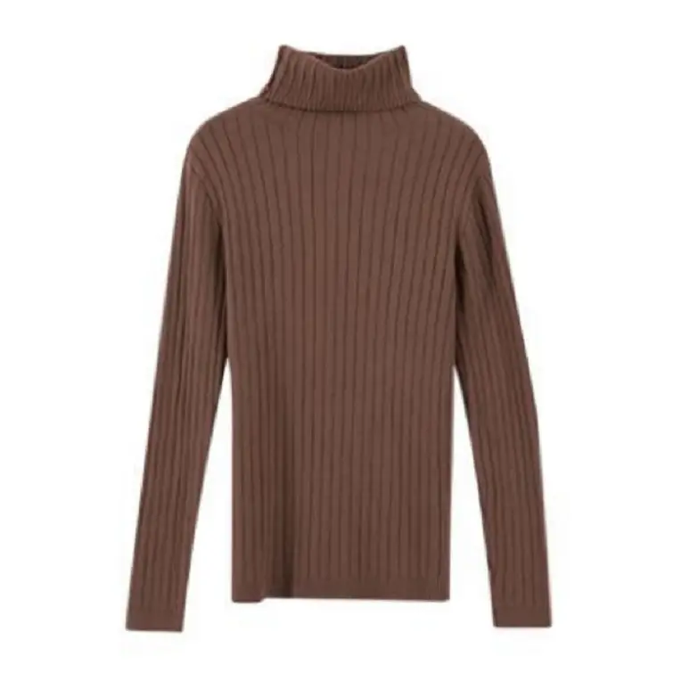 Women's Knitted Turtleneck Sweater Outerwear — feature 6