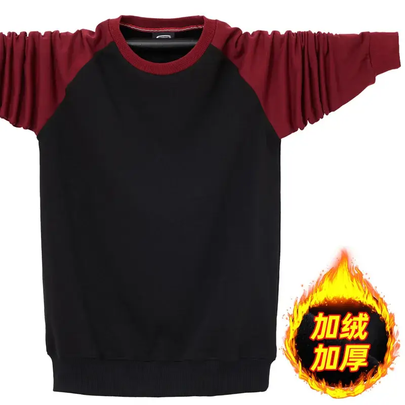 Men Navy Blue Raglan Sleeve T-Shirt Addi Thick - Image 3