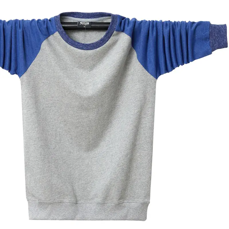 Men Navy Blue Raglan Sleeve T-Shirt Addi Thick - Image 8
