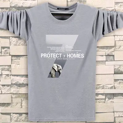 Men Black T-Shirt Vogue Style Athletic Design