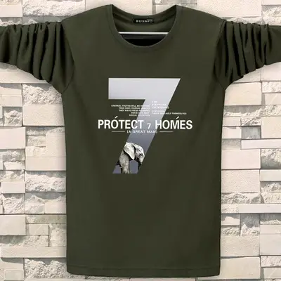 Men Black T-Shirt Vogue Style Athletic Design