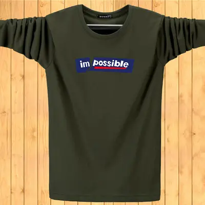 Men Black T-Shirt Vogue Style Athletic Design