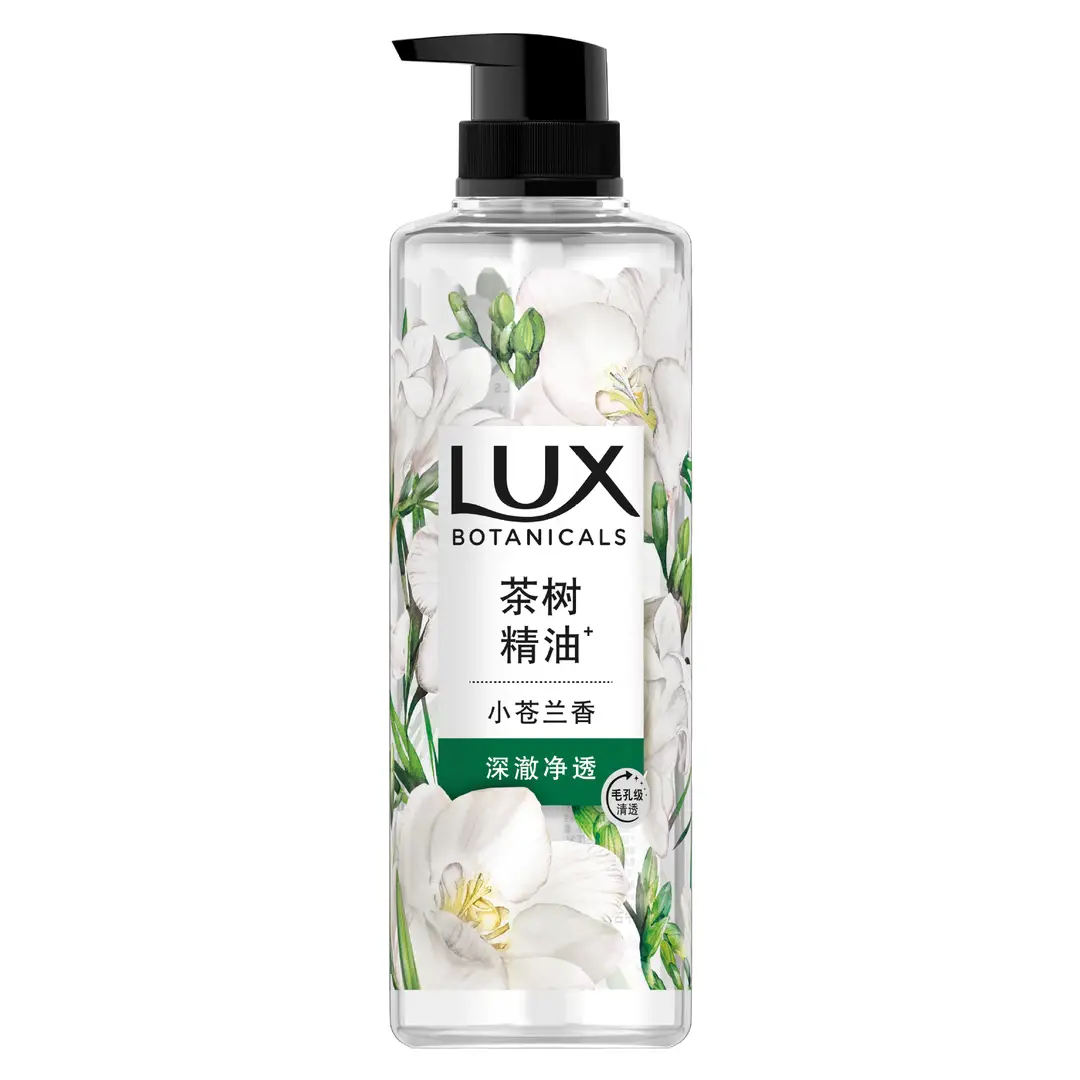 Lux/Lux Plant Extract Fragrance Shower Gel Freesia Honeysuckle Flower Bird of Paradise White Sandalwood Multi-Scent 550G/Bottle
