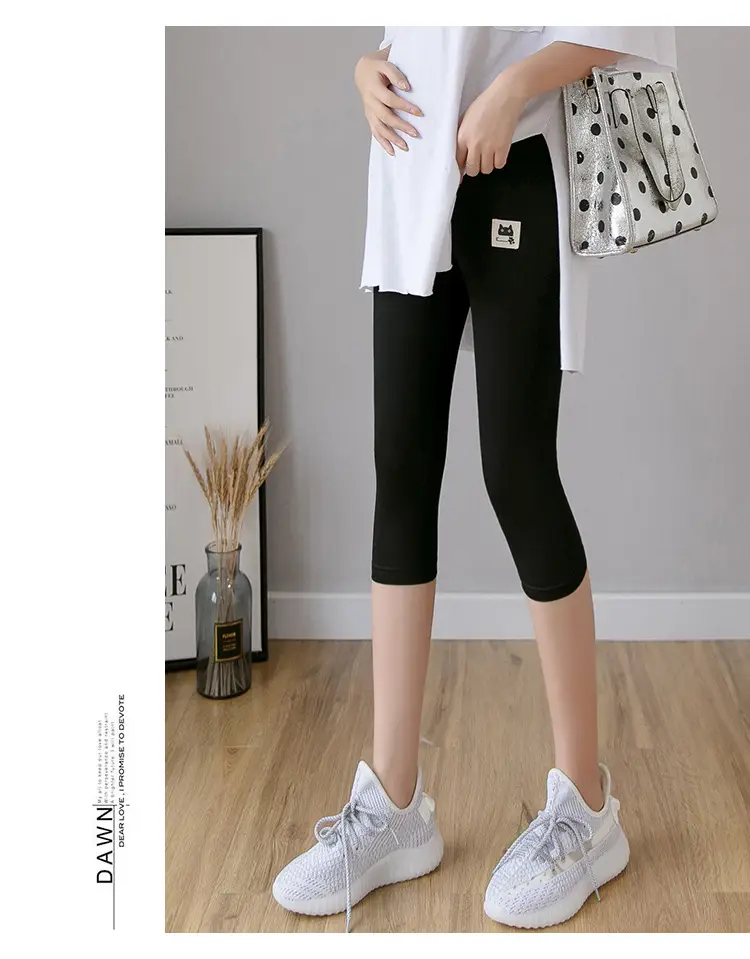 Real-Price Maternity Pants 2025 Summer Modal Elastic Mid-Length — feature 17