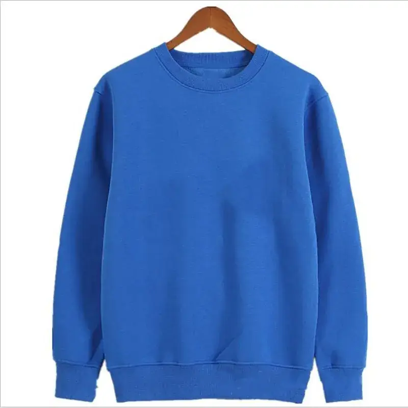 Men's Fleece Long Sleeve Sweater Thickened - Image 4
