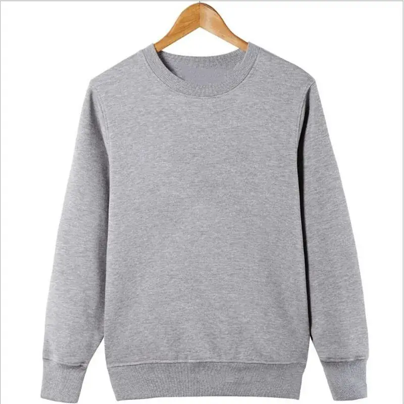 Men's Fleece Long Sleeve Sweater Thickened - Image 2