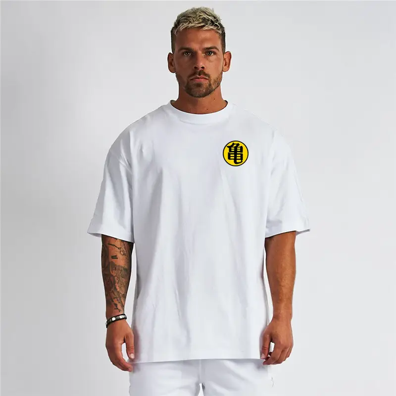 Men Grey T-Shirt Casual Sporty Back View