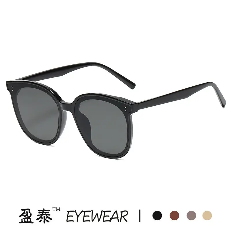 2021 New Wu Lei Sunglasses White Black Gray Large Frame - Image 10