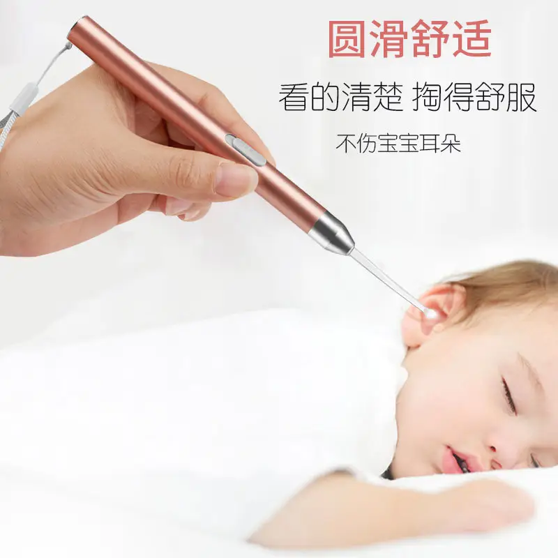 Rechargeable Ear Scoop with LED Light & Tweezers - Image 4