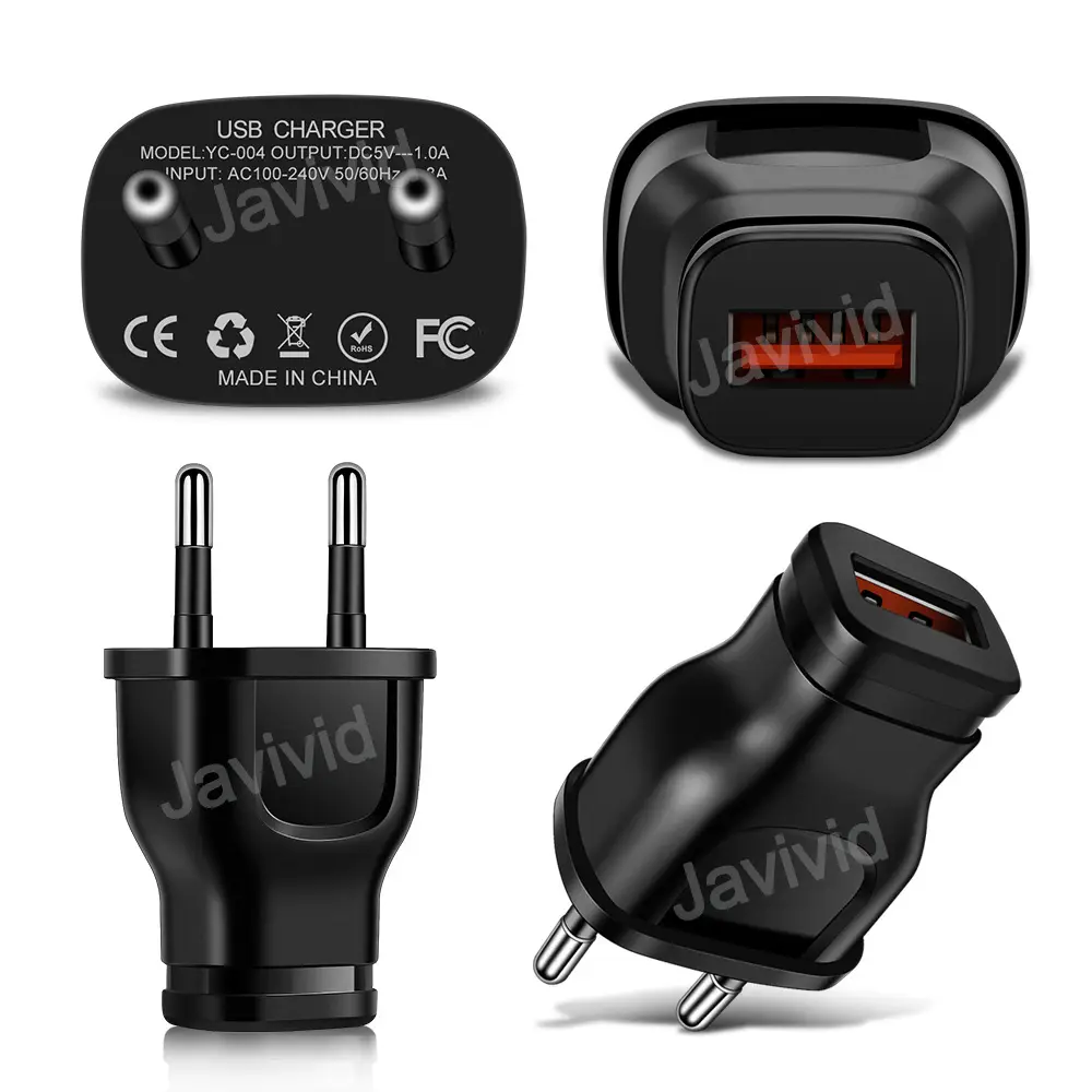 Mini USB 1A Adapter European American Gauge Plug - Image 4