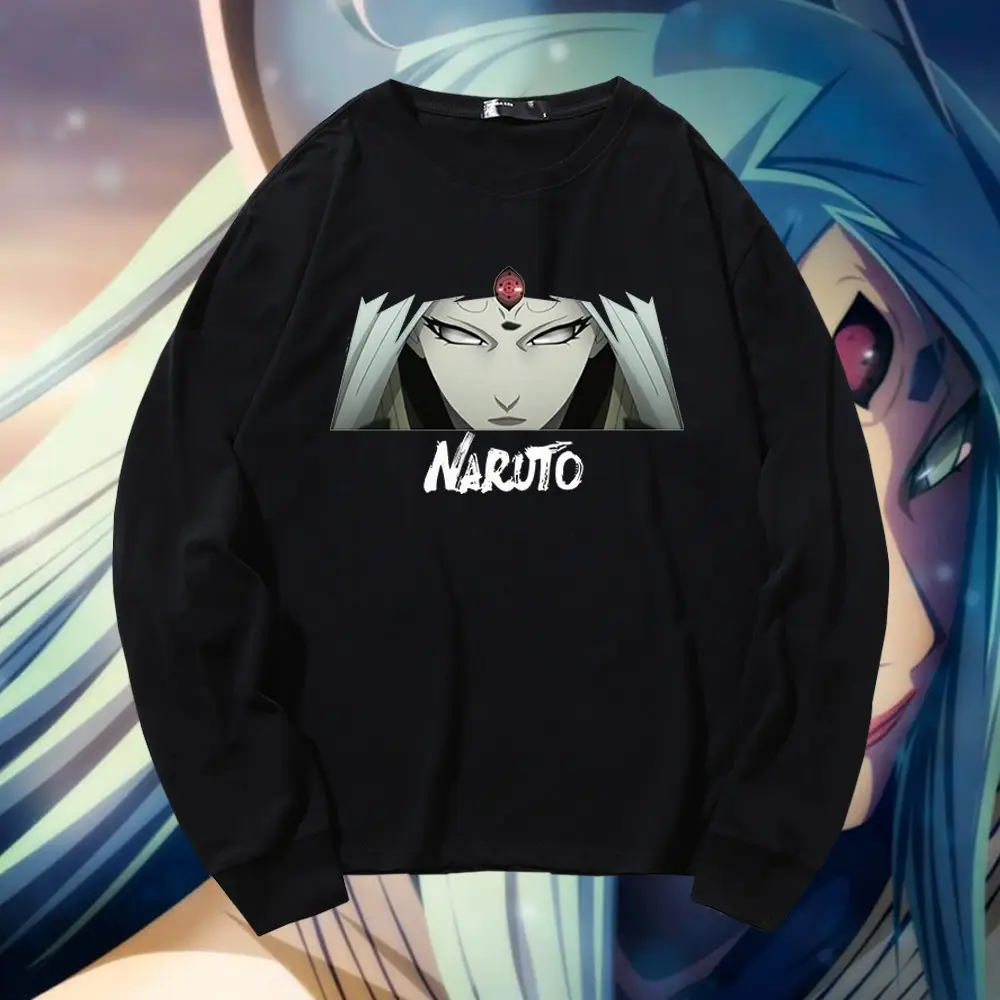 Naruto Graphic Cotton Crew T-Shirt Blue - Image 11