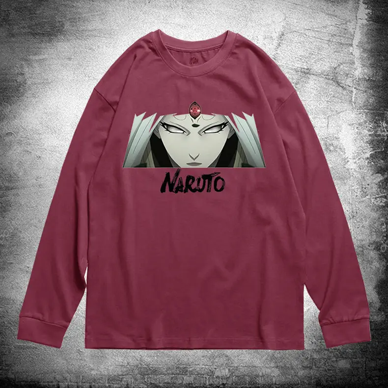 Naruto Graphic Cotton Crew T-Shirt Blue - Image 13
