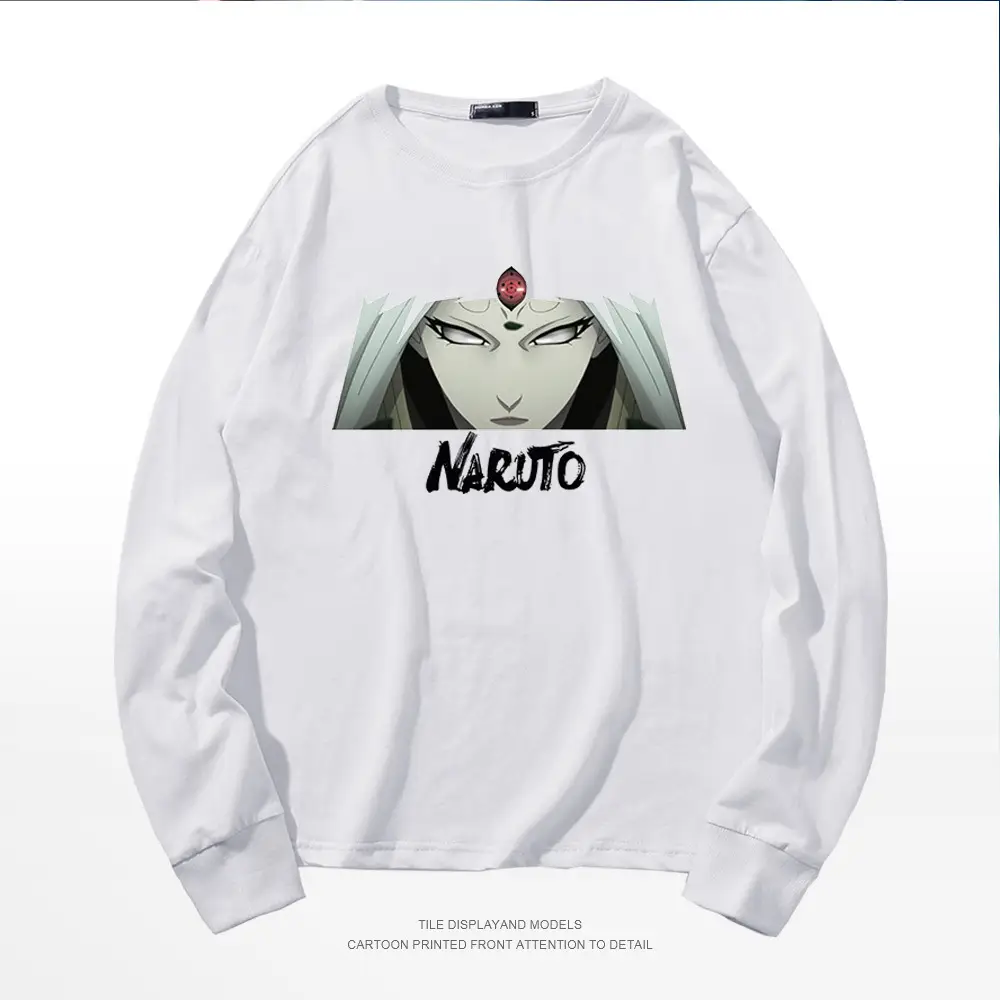 Naruto Graphic Cotton Crew T-Shirt Blue - Image 2