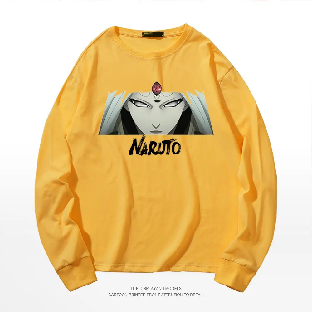 Naruto Graphic Cotton Crew T-Shirt Blue - Image 3