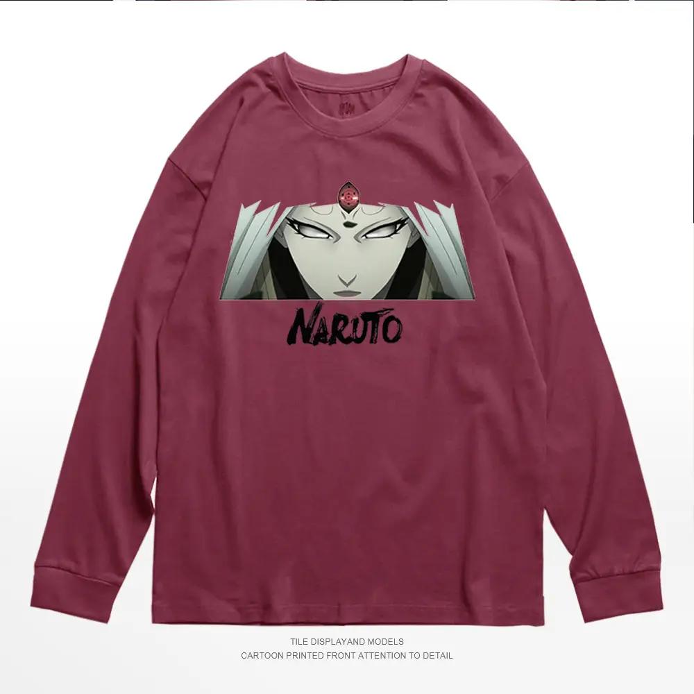 Naruto Graphic Cotton Crew T-Shirt Blue - Image 4