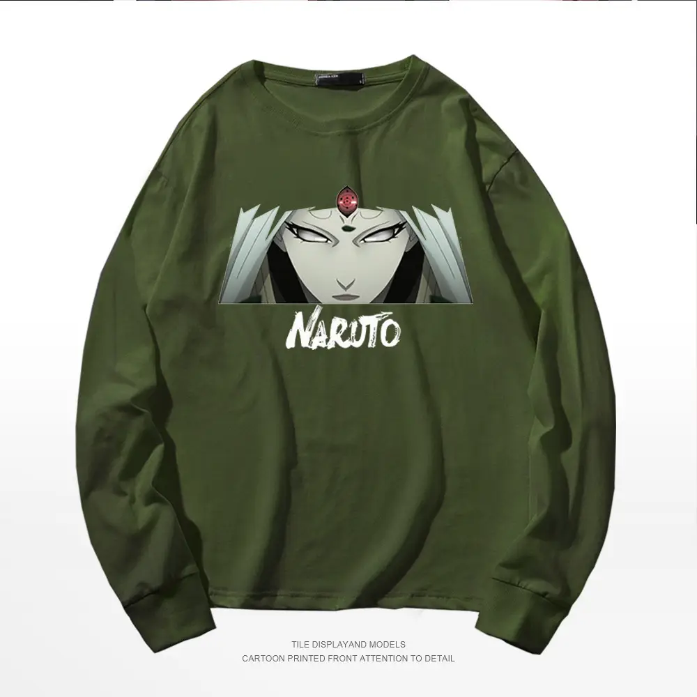 Naruto Graphic Cotton Crew T-Shirt Blue - Image 6